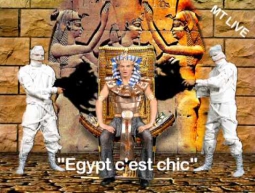 MTLIVE BACKDROP </br> “EGIPTH C’EST CHIC”